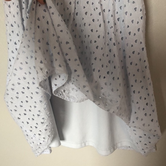 H&M | Geometric Eyelet Babydoll Sundress - Picture 6 of 7